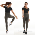 Polyester Spandex Female Entraînement LEGGINGS VOYAGES ACTIVENTS